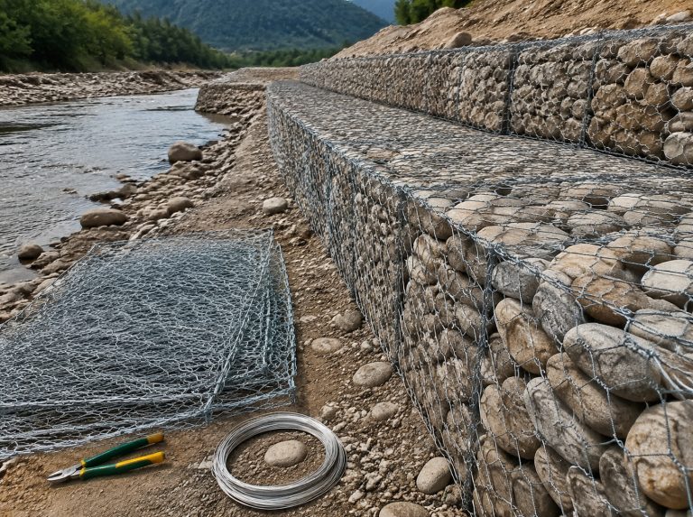 荥经县河道边坡石笼网